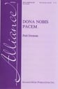 Dona Nobis Pacem SAB choral sheet music cover